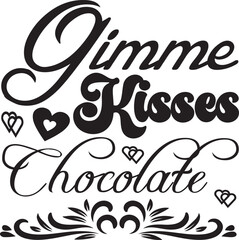 GIMME KISSES chocolate