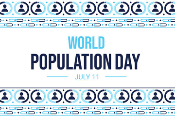 World Population Day Concept, 11 July. Overcrowded, overloaded, explosion of world population and starvation