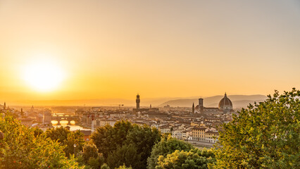 Fototapeta na wymiar Views around the Italian City of Florence