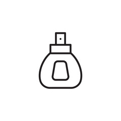 Perfume vector icon. Perfume scent flat sign design. Perfume essence symbol pictogram. UX UI icon