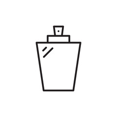 Perfume vector icon. Perfume scent flat sign design. Perfume essence symbol pictogram. UX UI icon