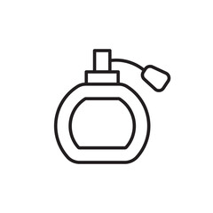 Perfume vector icon. Perfume scent flat sign design. Perfume essence symbol pictogram. UX UI icon