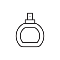 Perfume vector icon. Perfume scent flat sign design. Perfume essence symbol pictogram. UX UI icon