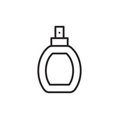 Perfume vector icon. Perfume scent flat sign design. Perfume essence symbol pictogram. UX UI icon