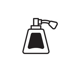 Perfume vector icon. Perfume scent flat sign design. Perfume essence symbol pictogram. UX UI icon