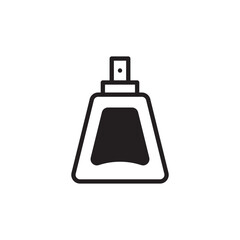 Perfume vector icon. Perfume scent flat sign design. Perfume essence symbol pictogram. UX UI icon