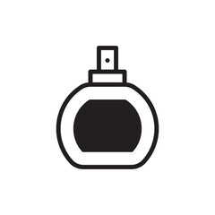 Perfume vector icon. Perfume scent flat sign design. Perfume essence symbol pictogram. UX UI icon