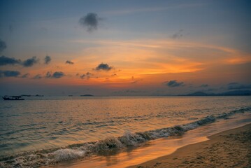 Wonderful Sea Sunset - Beach, Ocean