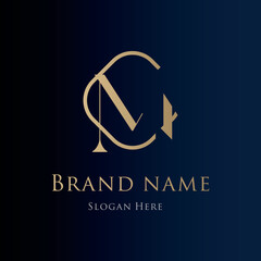 Luxury logo with rich colors