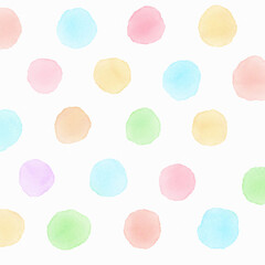 Background texture cute polka dots pattern pastel