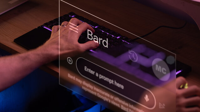 A student asks to Bard to write an homework. Someone uses the Google BARD artificial intelligence agent chat to drafting, he asking to Alphabet AI to do his job.