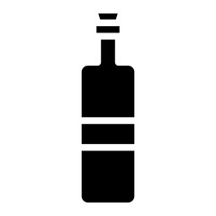 tequila bottle glyph 