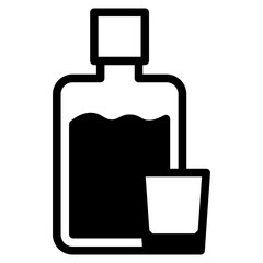 tequila bottle dualtone 