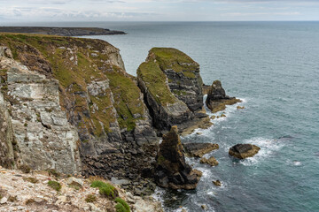 Views around South Stack Lighthouse with the heather out