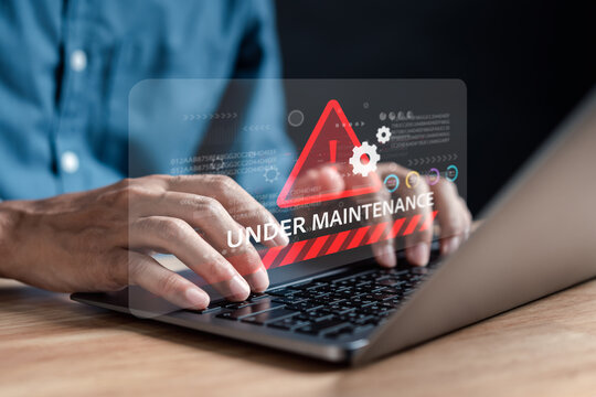 Programmer Update software system with under maintenance system. Upgrade version system. Business technology internet with installing the update for the quality better.