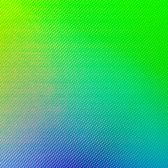 Gradient green and mixed blue at bottom   background square illustration. Backdrop, Best suitable for Ad, poster, banner, sale, celebrations and various design works