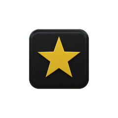 Gold award ui icon 3d rendering Medal reward icon realistic champion winner award metal medal 
