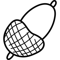 Acorn Seed Coloring page