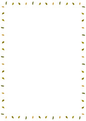 Rectangle Autumn Border A4