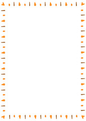 Rectangle Autumn Border A4