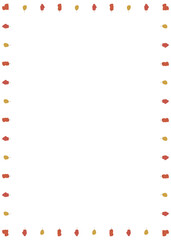 Rectangle Autumn Border A4