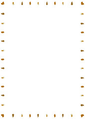 Rectangle Autumn Border A4