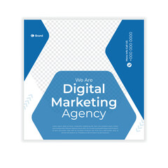 creative modern Business social media post design template