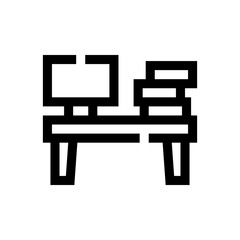 workspace line icon