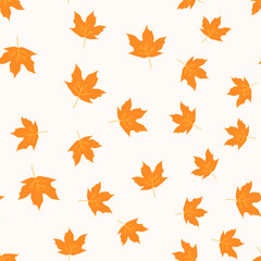 Minimal Autumn Leaf Background