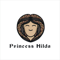 Celestial Woman logo design, feminine, boho woman