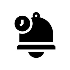 bell glyph icon