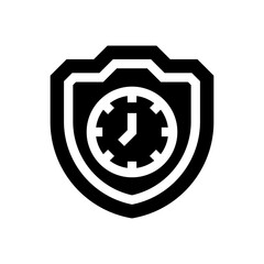 shield glyph icon