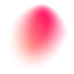 Pink Blurred Gradient Shape