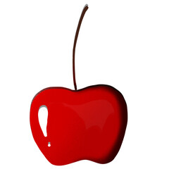 Fruit Illustration for Decoration - Cherry