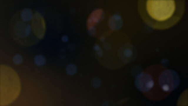 Bokeh Lights Leak Loop Overlay 3