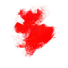 red brush stroke watercolor