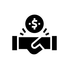 procurement glyph icon