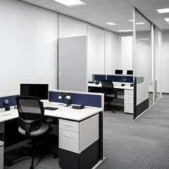 modern office room