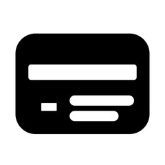 business credit card icon can be used for uiux, etc
