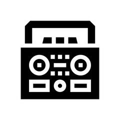 boombox glyph icon
