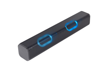 speaker, backlit bluetooth music speaker isolated from background