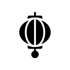 lantern glyph icon