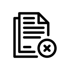 plagiarism line icon