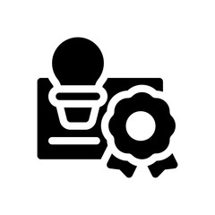 invention glyph icon