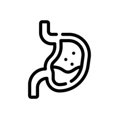 reflux line icon