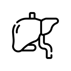 liver line icon