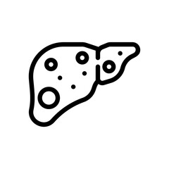 liver line icon