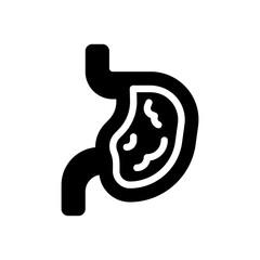 Fototapeta premium fat glyph icon