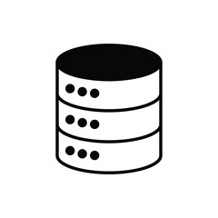Backup icon vector stock illustration.