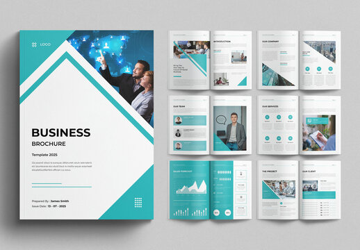 Business Brochure Template Design Layout